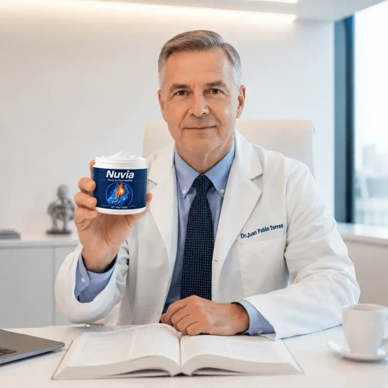 Crema Nuvia | Alivio de Neuropatía, Ardor y Piernas Pesadas